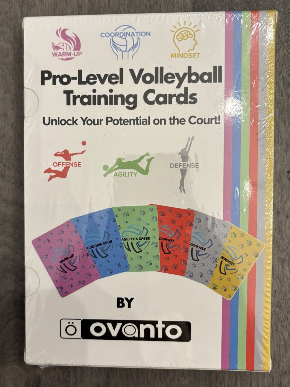 Volleyball Training Deck for all skill levels.  NEW